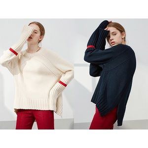 Dark navy blue sweater